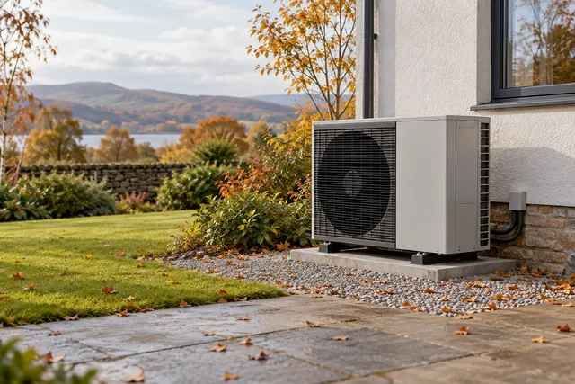 Illustration: Outdoor heat pump