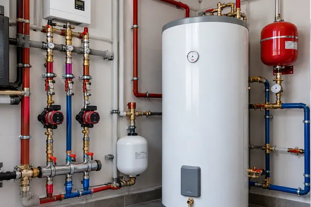 Illustration: Hot-water equipment