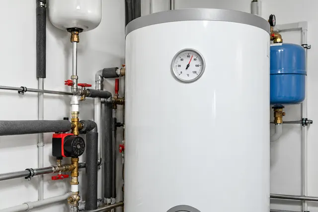 Illustration: Hot-water storage tank
