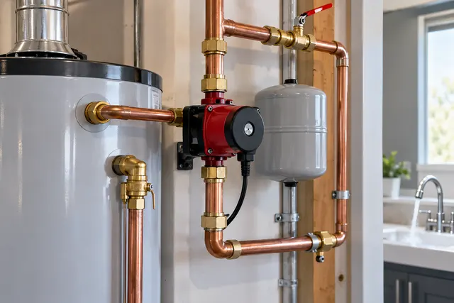 Illustration: Hot-water circulation pump